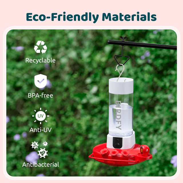 Netvue Birdfy Smart Hummingbirds Feeder with AI Camera - Image 4